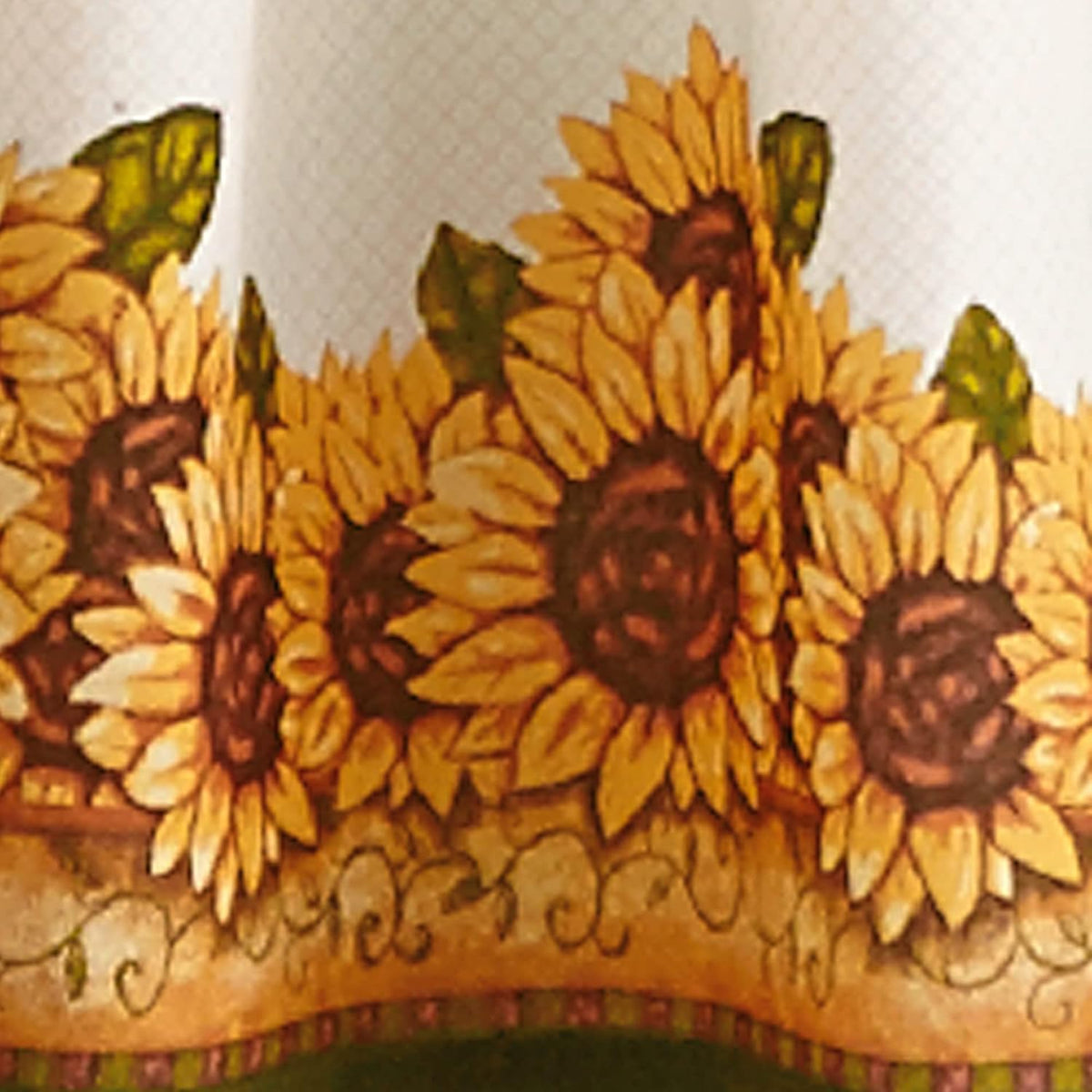 Curtainworks Sunflower Garden Tier & Valance Set, 56 x 36 Yellow, 3-Piece