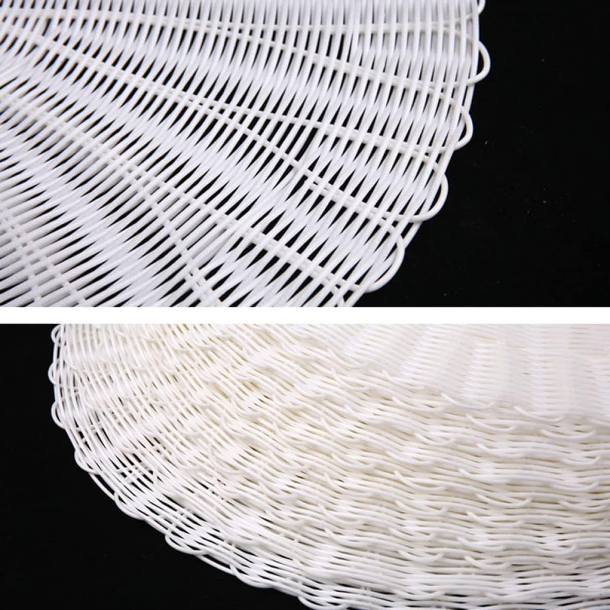 2Pcs round Silicone Steamer Mats, Pad for Steamed Bun, Non-stick, Reusable