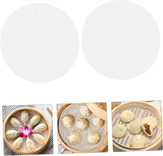Silicone Liner, Non Stick Silicone Liners Mesh Mat Pad Steamed Buns Dumplings Baking Pastry Dim Sum Mesh for Home Kitchen or Restaurant