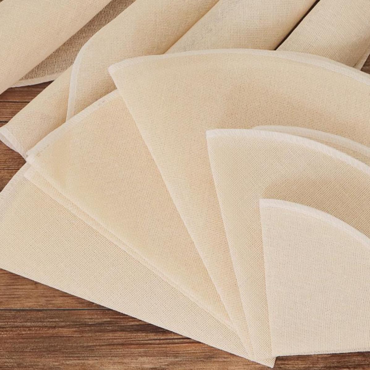30pcs round Cotton Steamer Cloths Nonstick Reusable Home Kitchen
