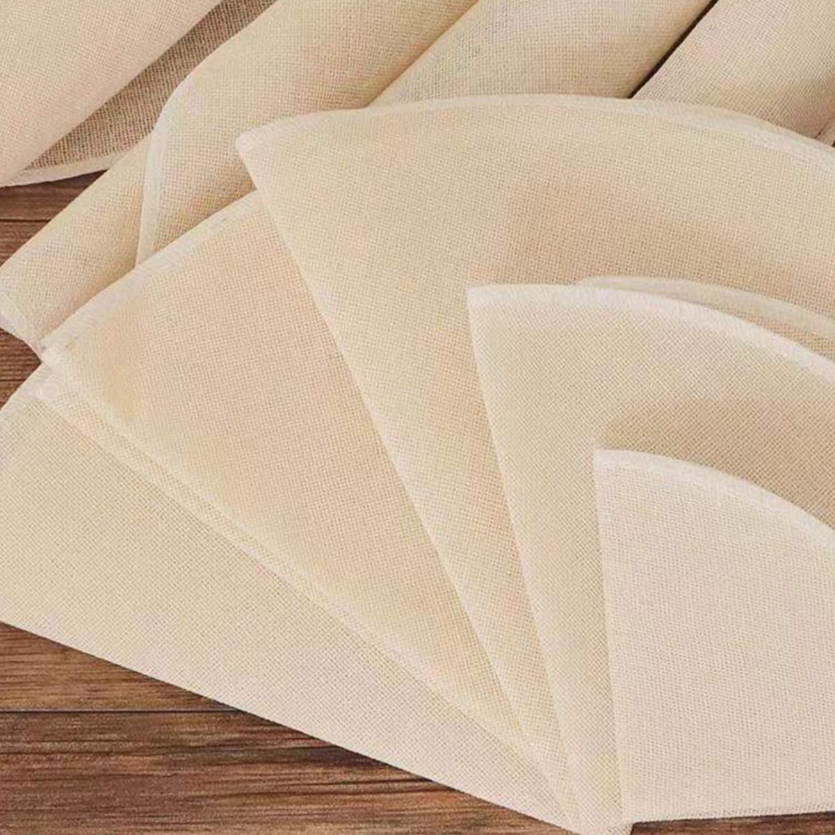 Homoyoyo Reusable Cotton Steamer Cloth Non-stick and Resistant 10pcs round Steamer Pads Beige Cotton Gauze for Steamed Food and Dumplings Suitable for Steam Cabinet and Steaming Tub