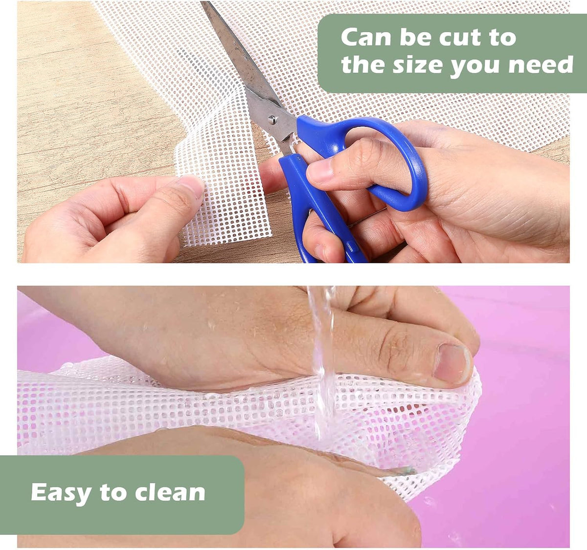 16 Pcs Silicone Dehydrator Sheets 21 x 14 Inch Non Stick Silicone Mesh Reusable Dehydrator Tray Liner Fruit Dryer Mats for food fruit Freeze Dryer