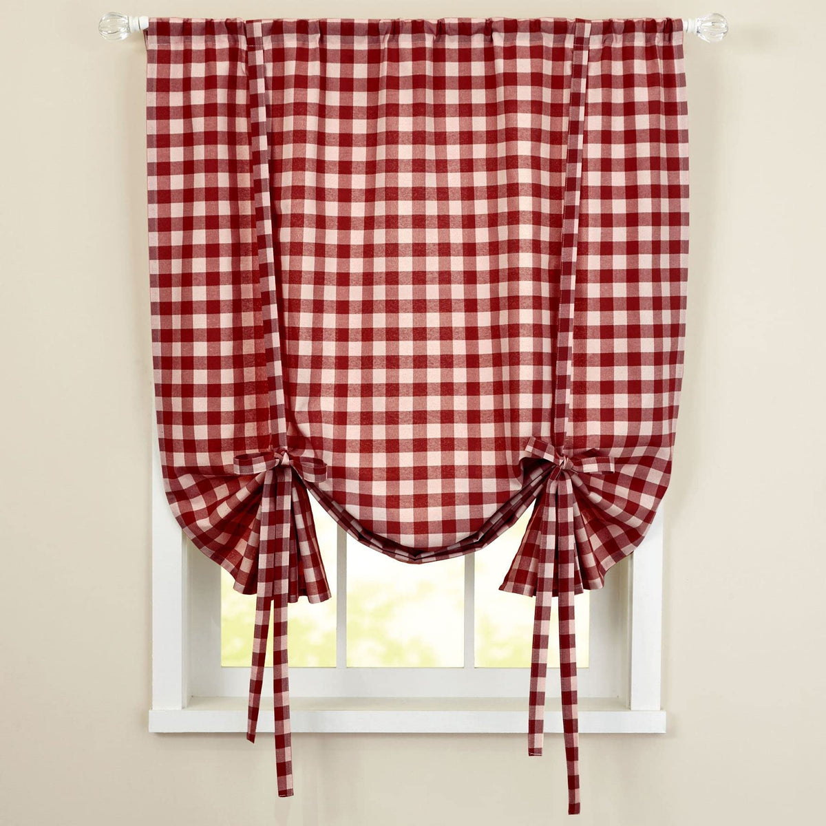 Sweet Home Collection Old World Style Floral Heavy Lace Kitchen Curtain Swag pair Hopewell Cream