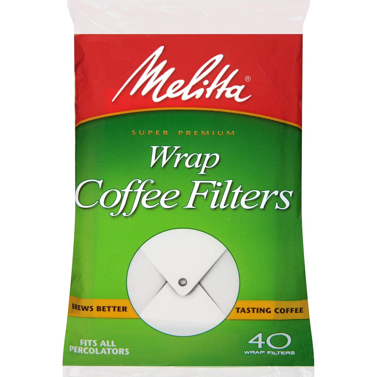 Melitta Disc Coffee Filters for Percolators, White, 3.5-Inch, 100 Count (Pack of 24) 2400 Total Filters Count
