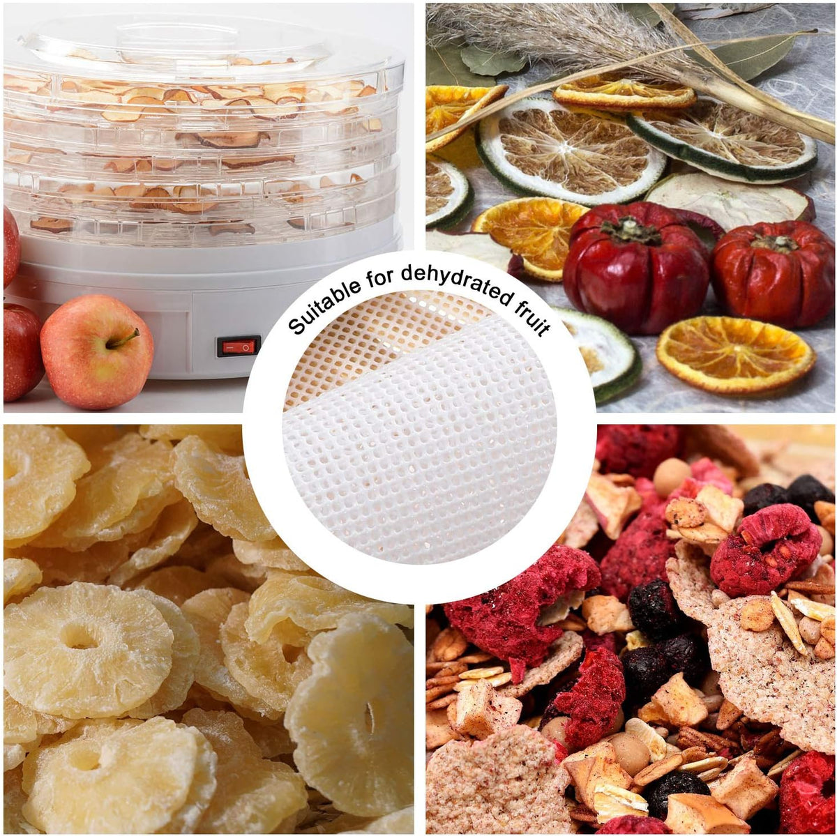 Patelai 12 Pcs Bamboo Steamer Silicone Liners 9 Inch, Non Stick Reusable Silicone Steamer Mesh Mat, Air Fryer Round Liners Pad Buns Dumpling Baking Pastry Dim Sum for Food Kitchen Restaurant Home