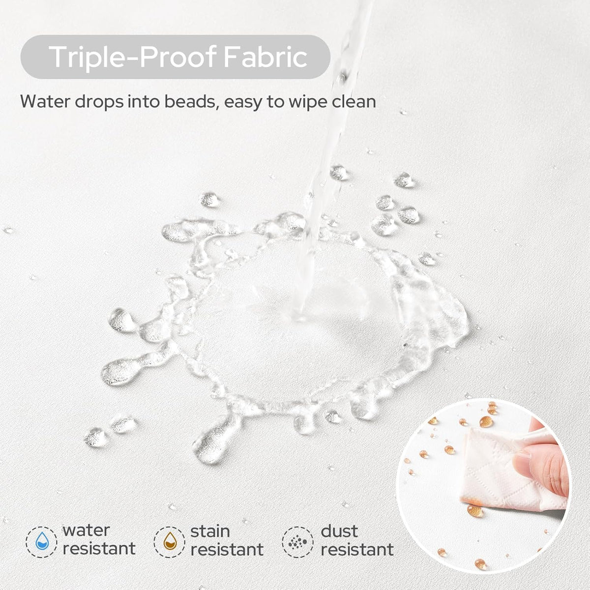 HOMEIDEAS Non-See-Through White Sheer Kitchen Curtains, 30 X 36 Inches Long