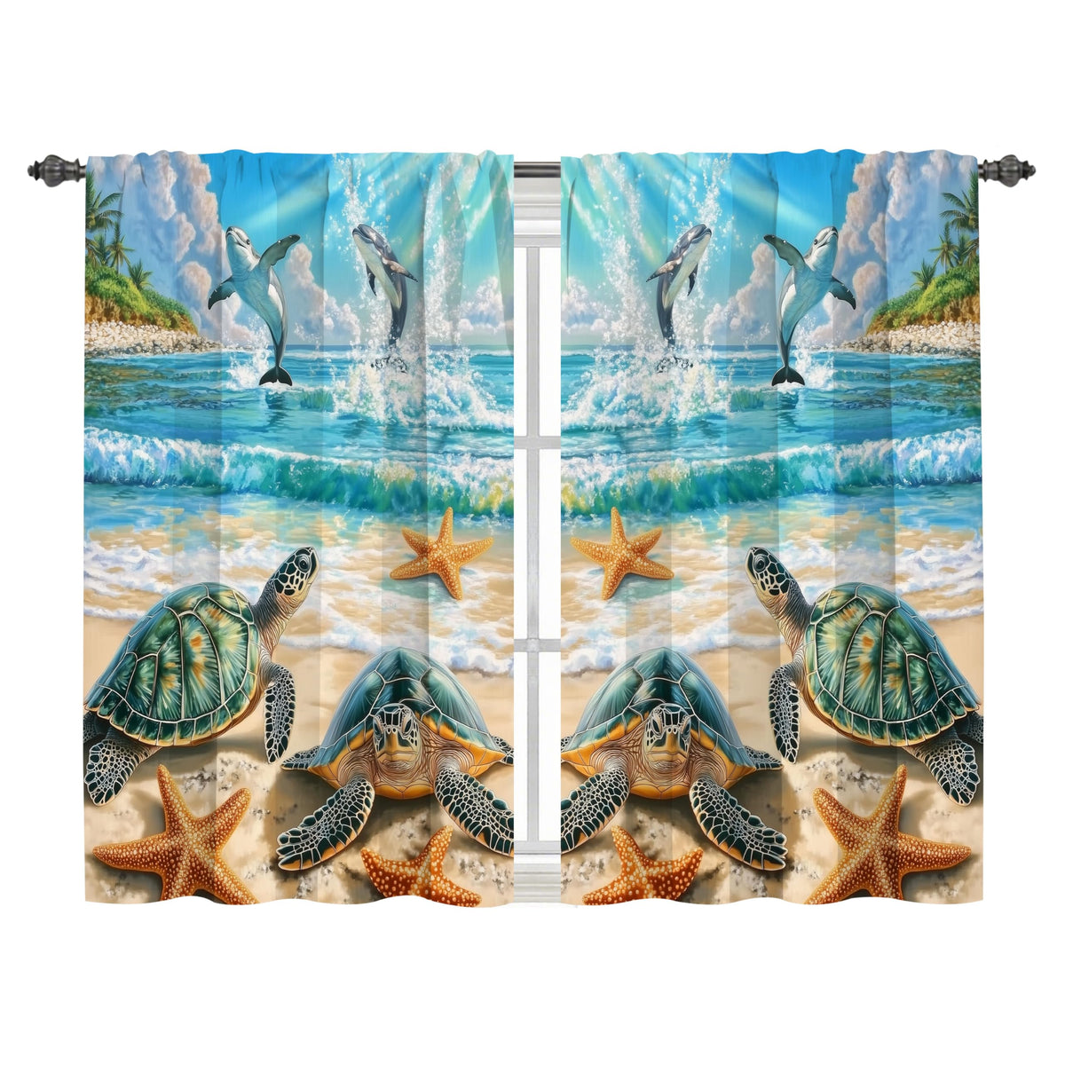 Worltoldb Black Grey Kitchen Curtains Cafe Curtains for Bathroom Dining Room Living Room Pocket Window Drapes 2 Panels Set 28"x36"