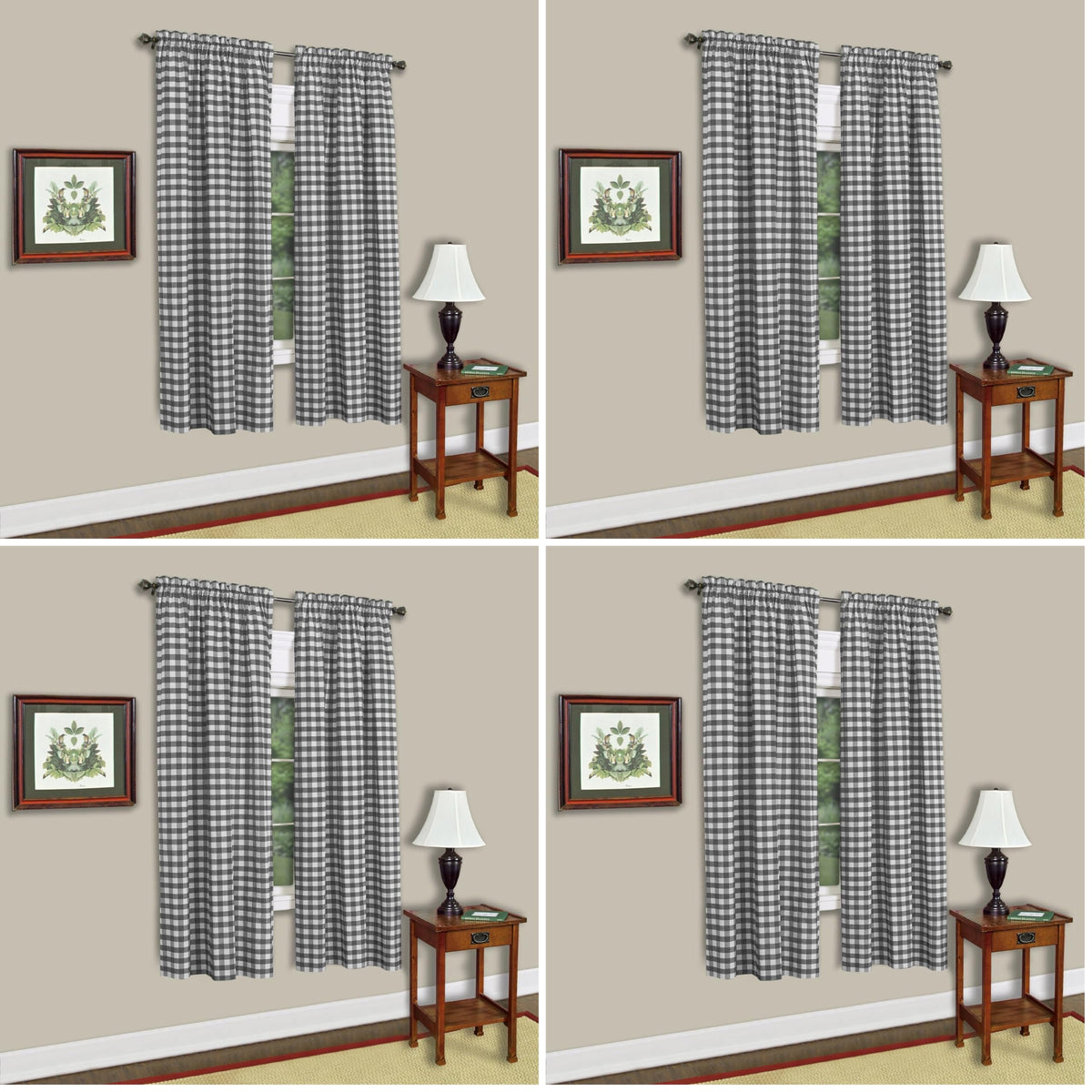 Sweet Home Collection Old World Style Floral Heavy Lace Kitchen Curtain Swag pair Hopewell Cream