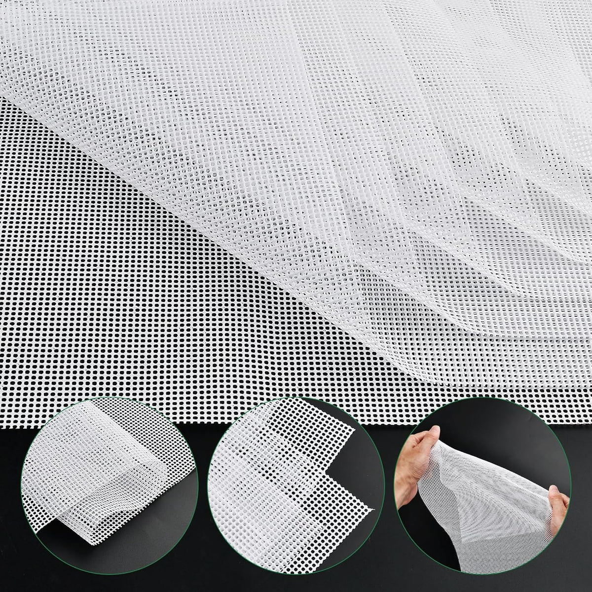 20 Pack Square Silicone Dehydrator Sheets (13.8x13.8 inch), Non-Stick Tray Liners & Reusable Dehydrator Mats for Jerky, Fruit, Herbs, Pet Treats - Fits for Most Food Dehydrators